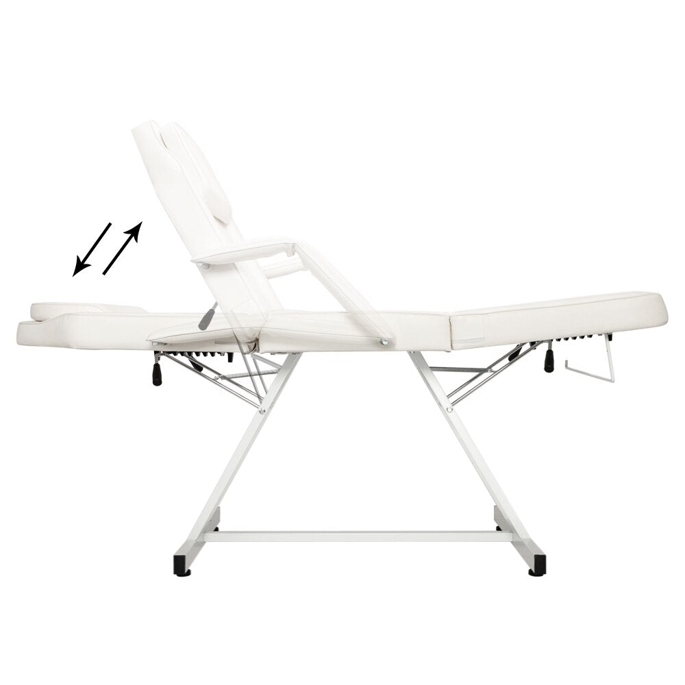 HZ015 Beauty Salon Chair Salon Chair Barber Dual-purpose Barber Chair Without Small Stool White - HAB