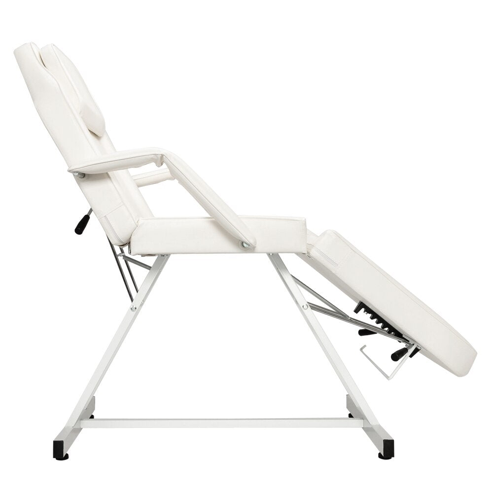 HZ015 Beauty Salon Chair Salon Chair Barber Dual-purpose Barber Chair Without Small Stool White - HAB