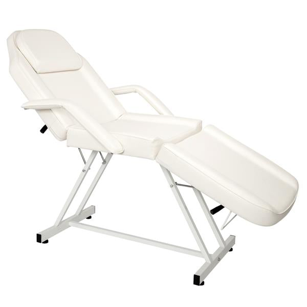 HZ015 Beauty Salon Chair Salon Chair Barber Dual-purpose Barber Chair Without Small Stool White - HAB