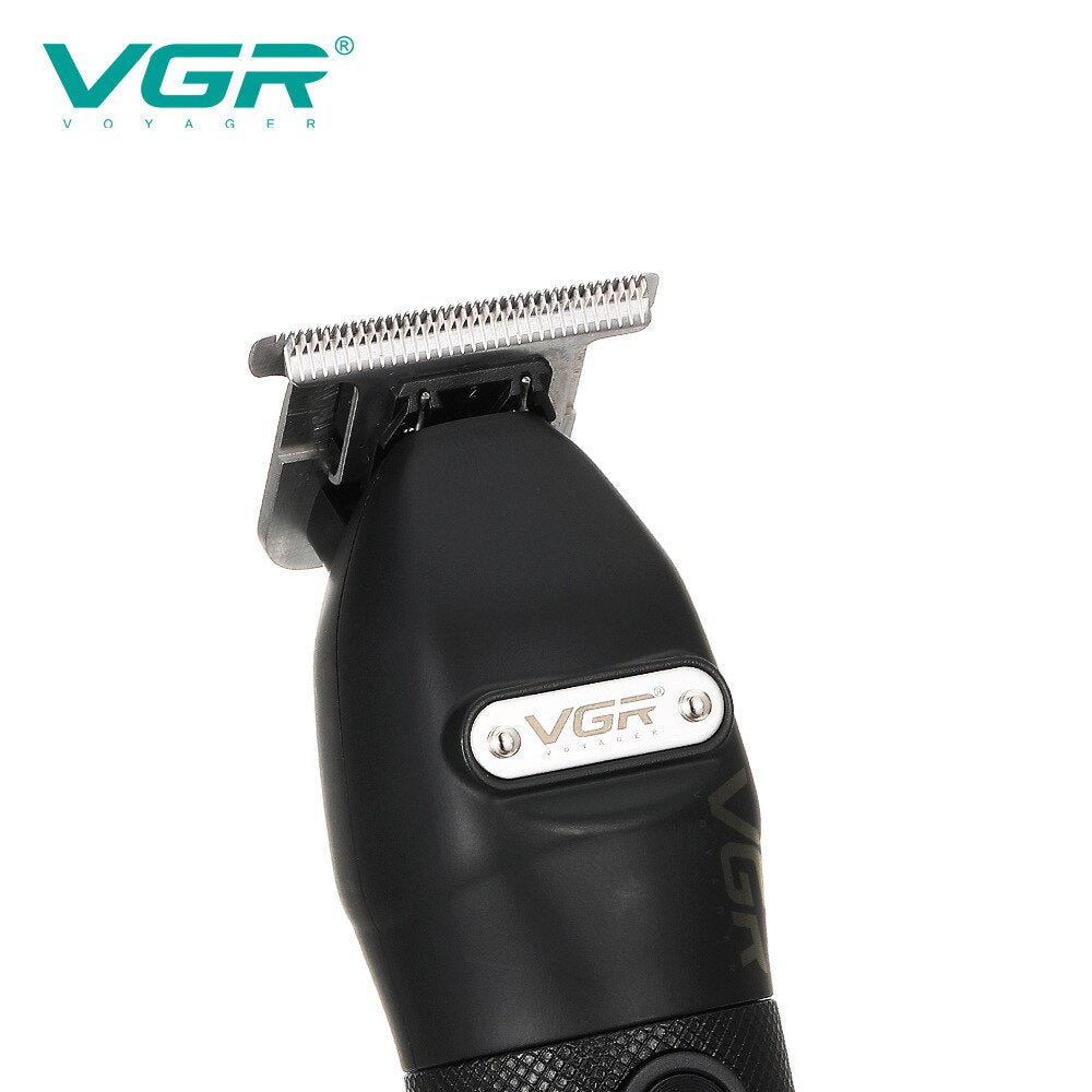 VGR 275 Electric Hair Clipper Professional Personal Care Barber Trimmer For Men Shaver LCD Rechargeable Metal Clippers VGR V275 - HAB