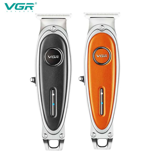 VGR 262 Hair Clipper Professional New Retro Rechargeable Personal Care Clippers Leather Portable Barber Trimmer For Men VGR V262 - HAB