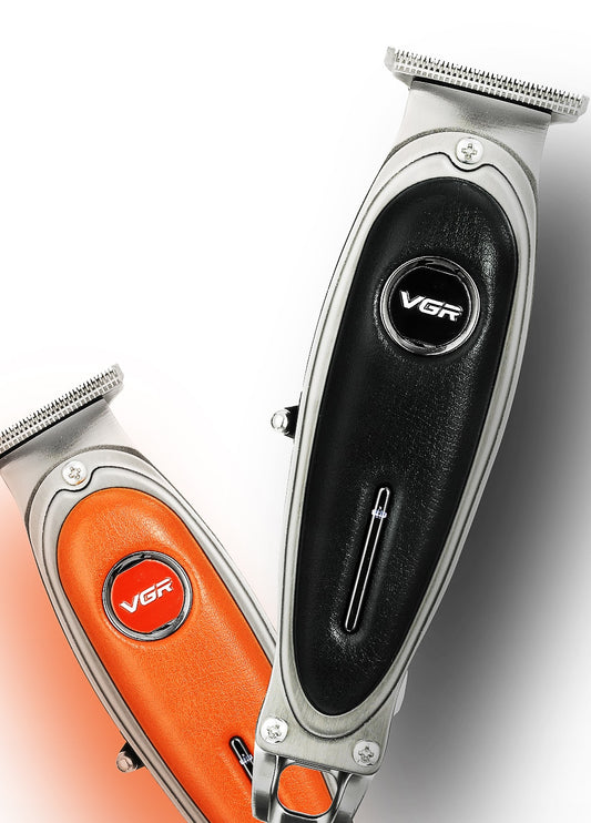 VGR 262 Hair Clipper Professional New Retro Rechargeable Personal Care Clippers Leather Portable Barber Trimmer For Men VGR V262 - HAB