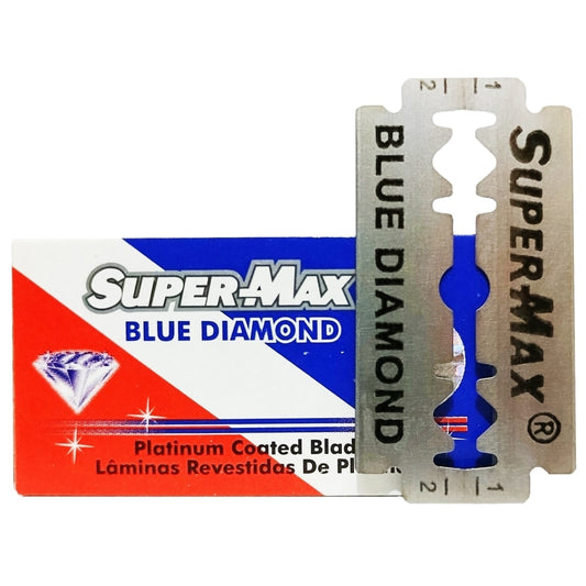 Super Max Blue Diamond Double Edge Razor Blades 50 100 200 pcs FREE SHİPPİNG - HAB
