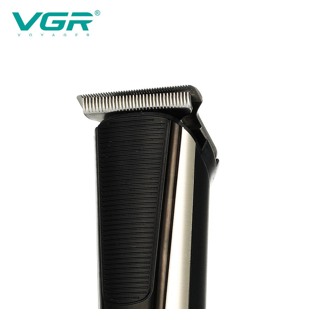 VGR 178 Hair Clipper Professional Digital Display Personal Care USB Clippers Trimmer Barber For Hair Cutting Machine Clippers - HAB