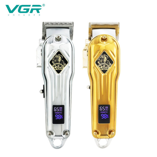 VGR 267 Hair Clipper Professional Barber New Digital Display Electric Metal Clipper Trimmer For Men For Hair VGR V267 - HAB