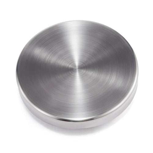 Stainless Steel Brushed Lifting Stool Explosion-proof Stool Barber Chair Bench Hairdressing Salon Rotating Stool Master Chair - HAB