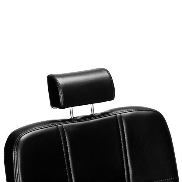 In Stock Barber Chair Reclining Haircut Lady Chair Hairdressing Chair Black US Warehouse - HAB