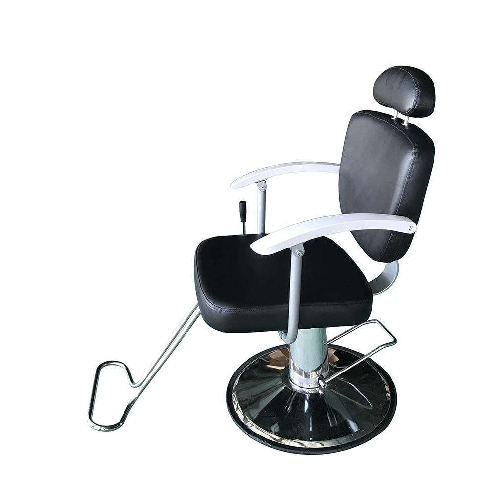 HZ8743 Beauty Salon Chair Salon Chair Professional Portable Hydraulic Lift Man Barber Chair Black - HAB