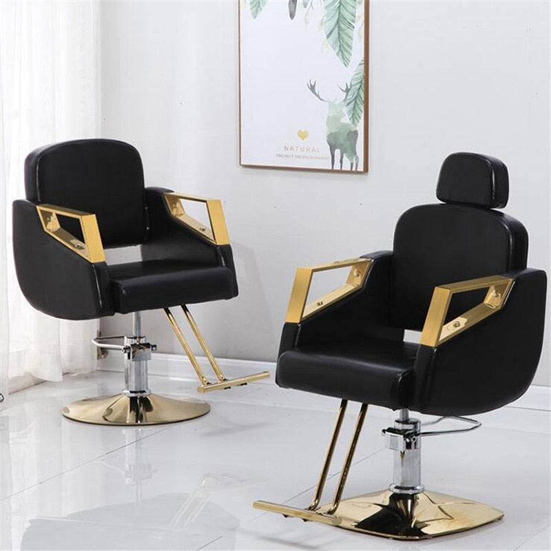 Factory Direct Sales Liftable Rotating Hairdressing Chair,Hair Salon New Style Hair Cutting Barber Chair - HAB