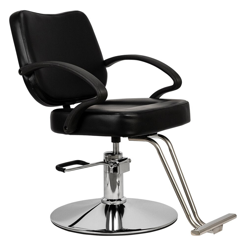 Hair Salon Barber HC106 Woman Barber Chair Hairdressing Chair Black US Warehouse IN Stock - HAB