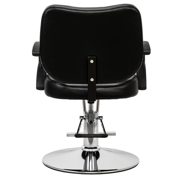 Hair Salon Barber HC106 Woman Barber Chair Hairdressing Chair Black US Warehouse IN Stock - HAB