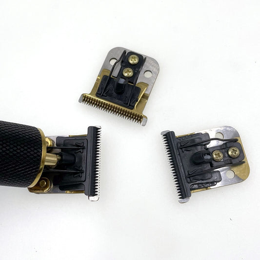 Kemei KM-1971 Original Blade 0mm Spare T-Blades Metal and Ceramic Beard Hair Cutting Machine Replaceable Blades Hair For T9 - HAB