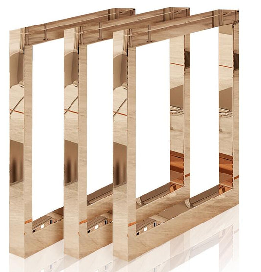 Barber shop mirror table hairdressing shop mirror cabinet integrated hair salon special photo studio makeup mirror - HAB