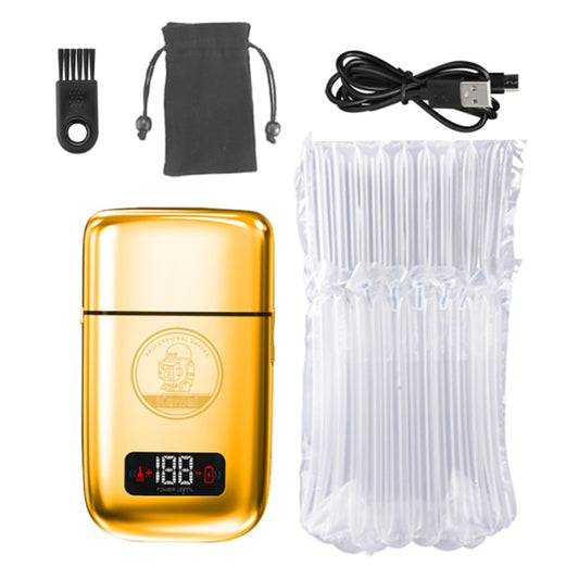 Original kemei cordless metal five-speed adjustable men's razor electric shaver for hair beard rechargeable bald shaving machine - HAB