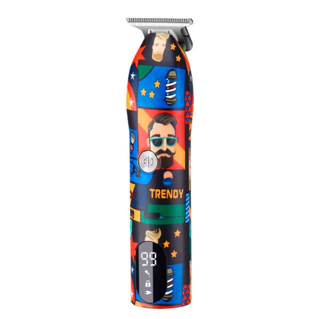 Professional Graffiti Hair Clipper Electric Trimmer For Men Cordless USB Shaver Hair Cutting Machine Barber Hair Styling Tools - HAB