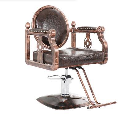 Hairdressing retro iron industrial wind hair chair factory direct hair salon barber shop special swivel chair - HAB