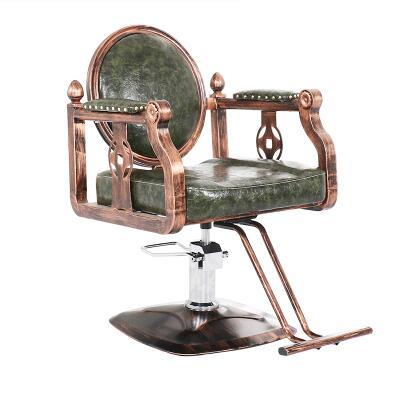 Hairdressing retro iron industrial wind hair chair factory direct hair salon barber shop special swivel chair - HAB