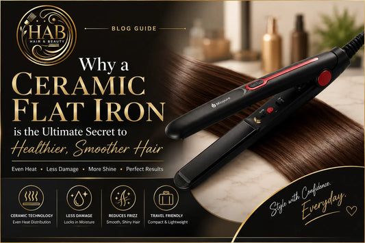 Ceramic flat iron