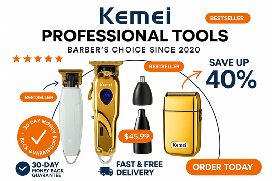Discover the Ultimate Kemei Collection: Professional Hair Clippers & Grooming Tools