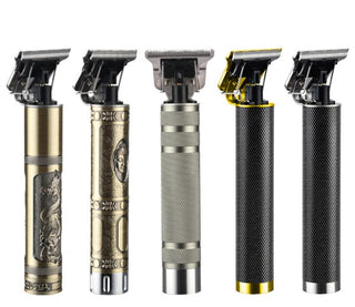 Longfeng Professional Hair Clipper - Dragon & Goku Edition | Electric Barber Trimmer with 43 Unique Styles