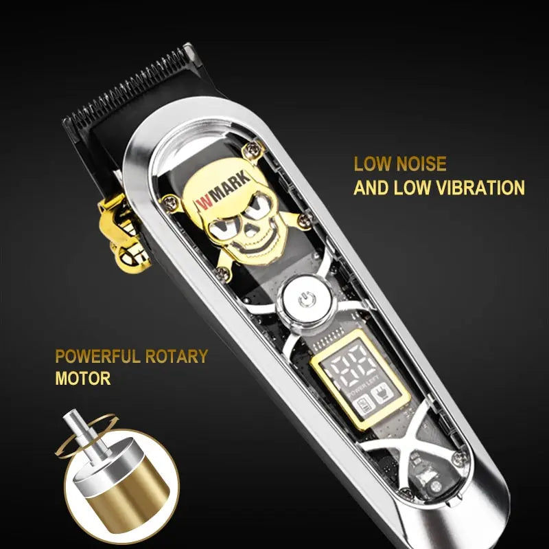 WMARK NG-130 Wireless Charging Hair Clipper Professional - HAB - Hair And Beauty