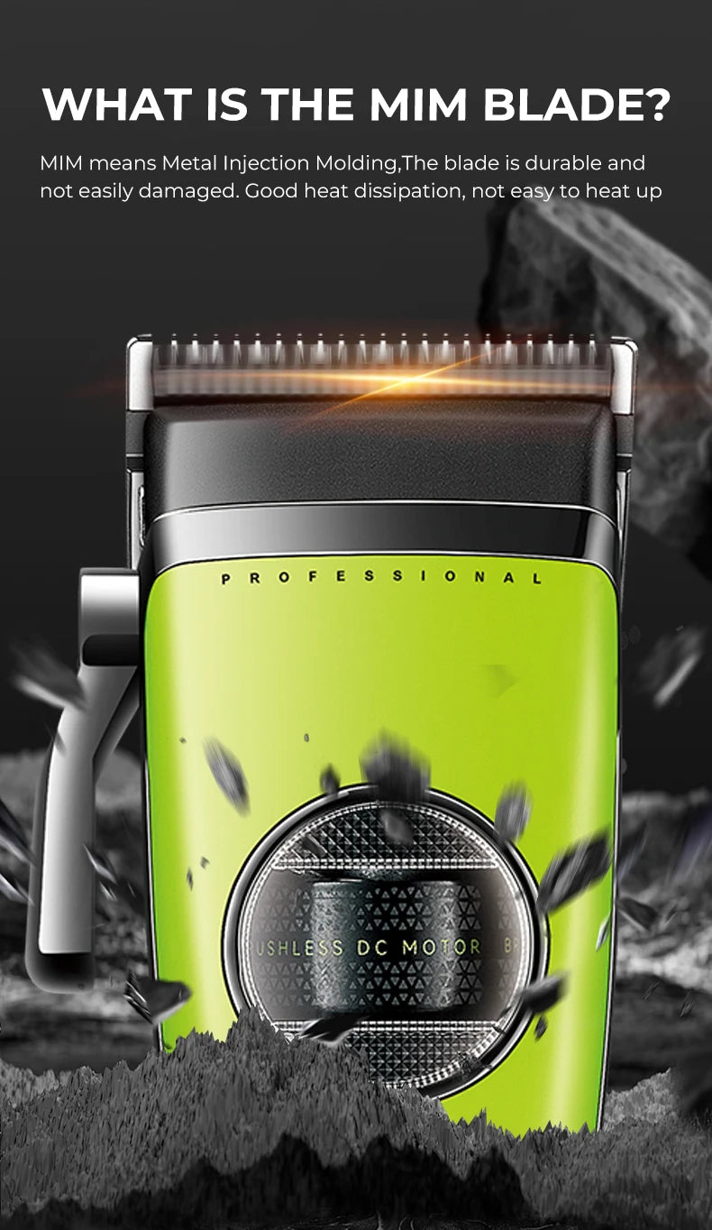 VGR Hair Trimmer Professional Hair Cut Machine Rechargeable Body Trimmer Electric Hair Clipper Adjustable Trimmer For Men V-880C - HAB - Hair And Beauty