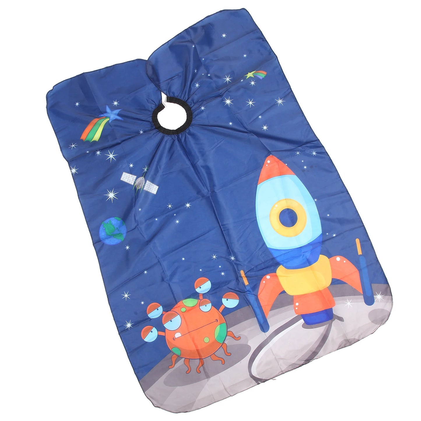 Children Hair Cutting Cape Gown Hairdresser Barber Apron Hairdressing Children Girls Boys Hair Cut Cloak Umbrella Protecter - HAB - Hair And Beauty