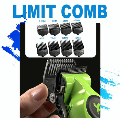 BRDCLIP New White Professional FA1C-T-609 Barber Hair Clipper Set Men's 10000RPM Electric Shaver Hair Trimmer Barbershop Tools - HAB - Hair And Beauty