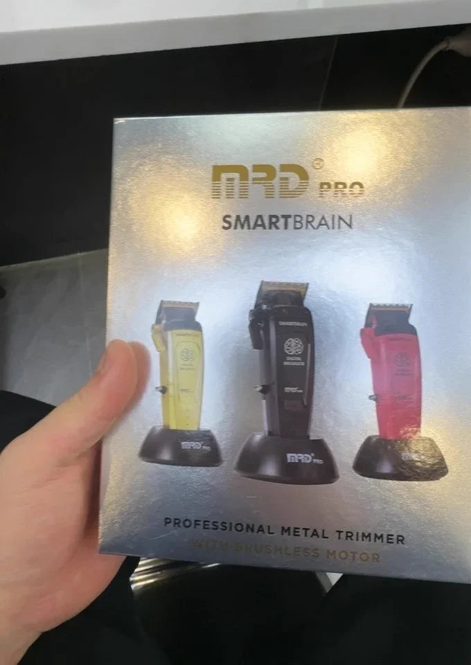 MRD Smart Brain HC-90-4  Men's Hair Clippers Professional All Metal Lift Height Torque Digital Brushless Motor Cordless Clipper - HAB - Hair And Beauty