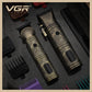 VGR V-670 Professional Hair Clipper Hair Trimmer Set Rechargeable Metal Housing LED Display with Travel Lock - HAB - Hair And Beauty