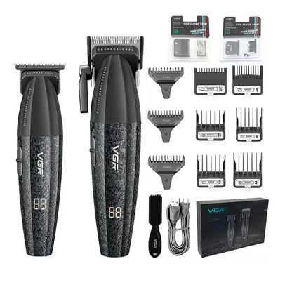 VGR Hair Trimmer Professional HairCut Machine Electric Body Trimmers 9000 RPM Hair Clipper Adjustable Hair Trimmer for Men V-640 - HAB - Hair And Beauty