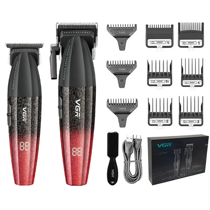 VGR Hair Trimmer Professional HairCut Machine Electric Body Trimmers 9000 RPM Hair Clipper Adjustable Hair Trimmer for Men V-640 - HAB - Hair And Beauty