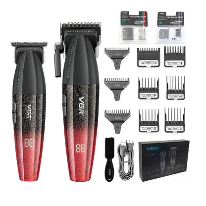 VGR Hair Trimmer Professional HairCut Machine Electric Body Trimmers 9000 RPM Hair Clipper Adjustable Hair Trimmer for Men V-640 - HAB - Hair And Beauty