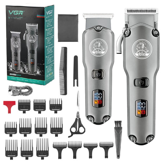 VGR Cordless Combo Kit Hair Trimmer - HAB - Hair And Beauty