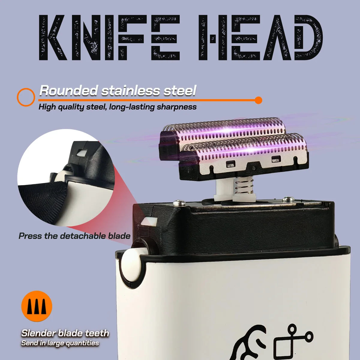 BRDCLIP New White Professional FA1C-T-609 Barber Hair Clipper Set Men's 10000RPM Electric Shaver Hair Trimmer Barbershop Tools - HAB - Hair And Beauty