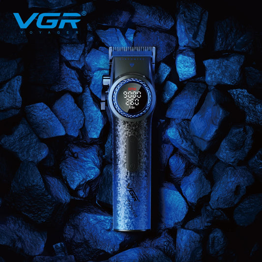 VGR Professional Hair Clipper with 12000 RPM High end Base Hair Trimmer Hair Salon Home Multi gear Adjustable Hair Clipper V-001 - HAB - Hair And Beauty