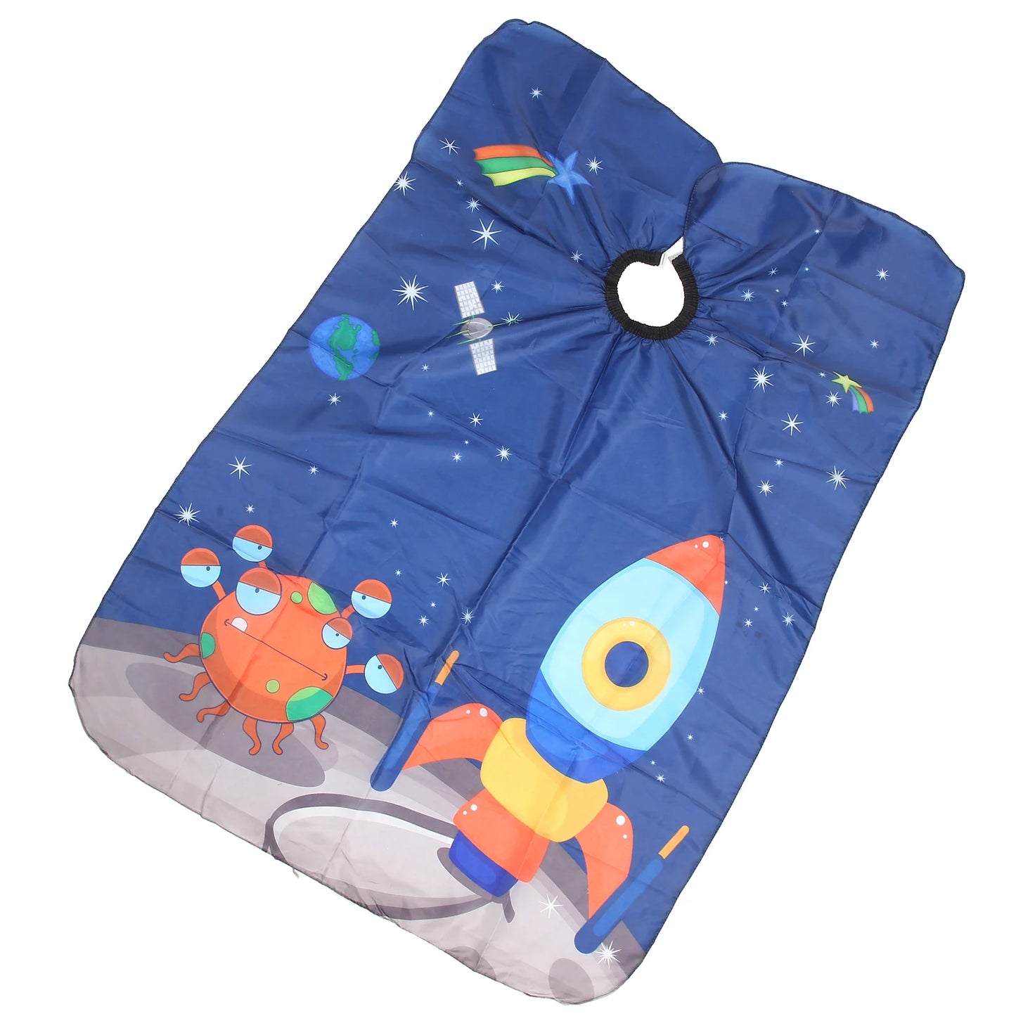 Children Hair Cutting Cape Gown Hairdresser Barber Apron Hairdressing Children Girls Boys Hair Cut Cloak Umbrella Protecter - HAB - Hair And Beauty
