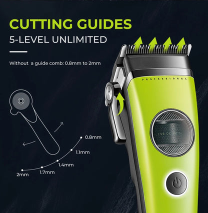 VGR Hair Trimmer Professional Hair Cut Machine Rechargeable Body Trimmer Electric Hair Clipper Adjustable Trimmer For Men V-880C - HAB - Hair And Beauty