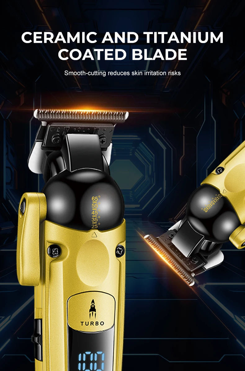 VGR Professional Hair Clipper – Cordless Rechargeable Trimmer for Men - HAB - Hair And Beauty