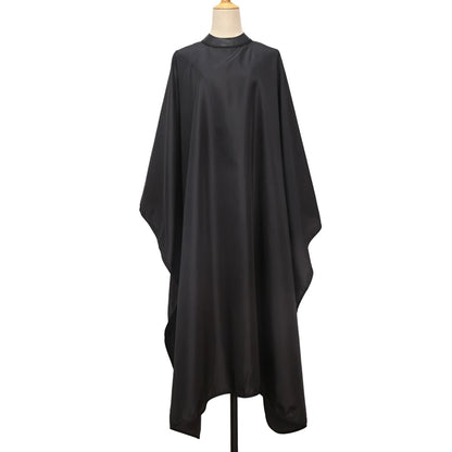 Silicone Neckline Haircut Cloth Hidden Buckle Waterproof Barber Cape Hairdressing Coat Hairdress Gown Barbershop Accessory Tools - HAB - Hair And Beauty