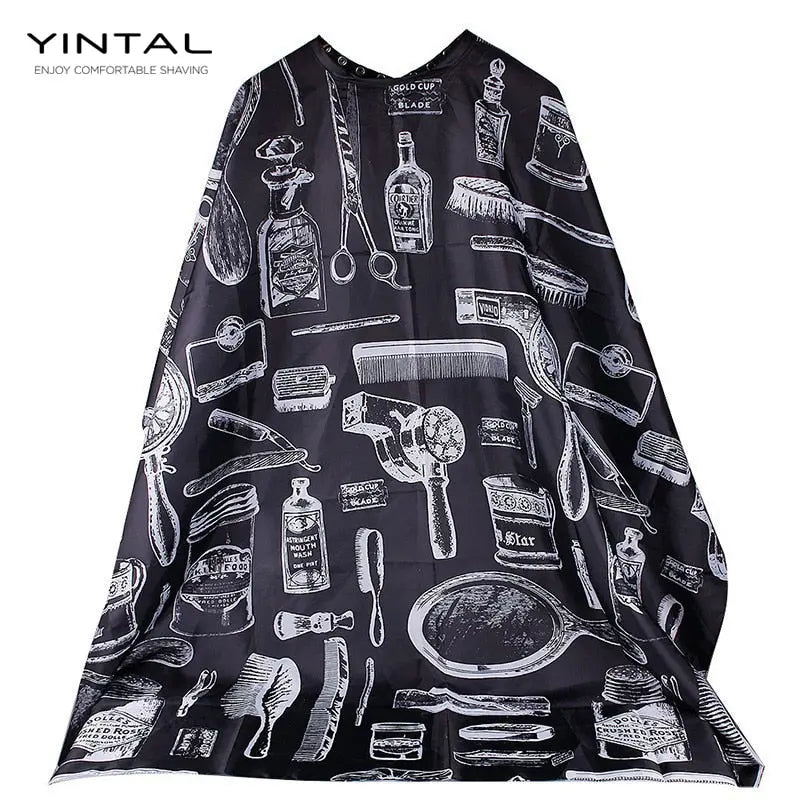 Waterproof barber cape and hairdressing apron