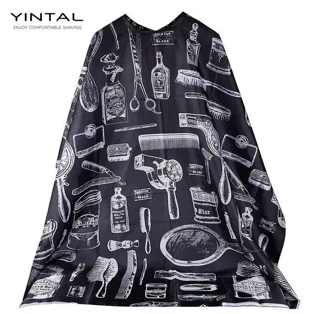 Waterproof barber cape and hairdressing apron