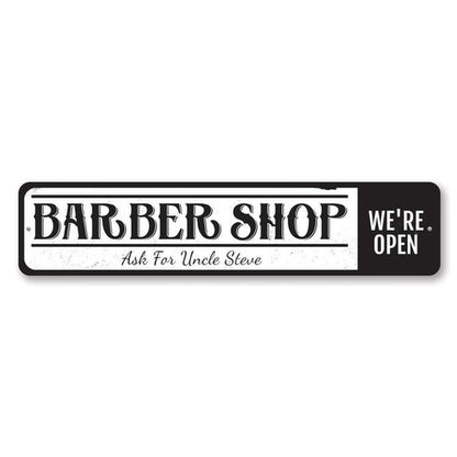 Vintage Barber Shop Sign - HAB 