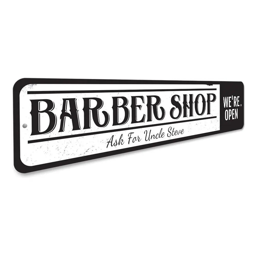 Vintage Barber Shop Sign - HAB 