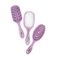Eco-Friendly 3 Hair Brush Set | 100% Bio Based Material - HAB 