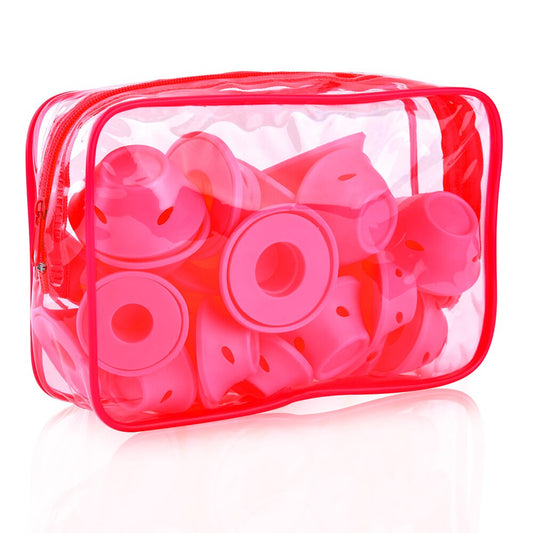 10Pcs/Set Hair Care Rollers Soft Silicone  Magic - HAB 