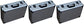Vestil CASE-1814 Rugged Textured Carrying Case with Rounded Corners. 18" Length, 14" Width, 6" Height - HAB 