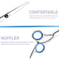 Professional Hair Cutting Scissors Set 10Pcs, Haircut Scissors Thinning Shears Multi-Use Haircut Kit, Hairdressing Scissors Stainless Steel with Comb and Case for Barber Salon Home - HAB 