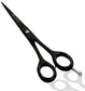 Ruvanti Professional Hair Cutting Scissors - Sharp Blades Hair Shears/Barber Scissors/Mustache Scissors - J2 Stainless Steel Hair Scissors - 6.5"- Haircut/Hairdresser Scissors for Kids, Men and Women. - HAB 