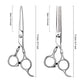 Hair Cutting Scissors Professional Home Haircutting Barber Salon Thinning Shears Kit 6CR 660C stainless steel with Comb and Case for Men/Women - HAB 